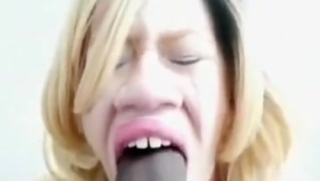 Albino Thot Sloppy Wet Deepthroat Bbc