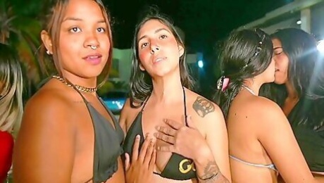 Latinas Masturbating And Sucking Each Others Toes